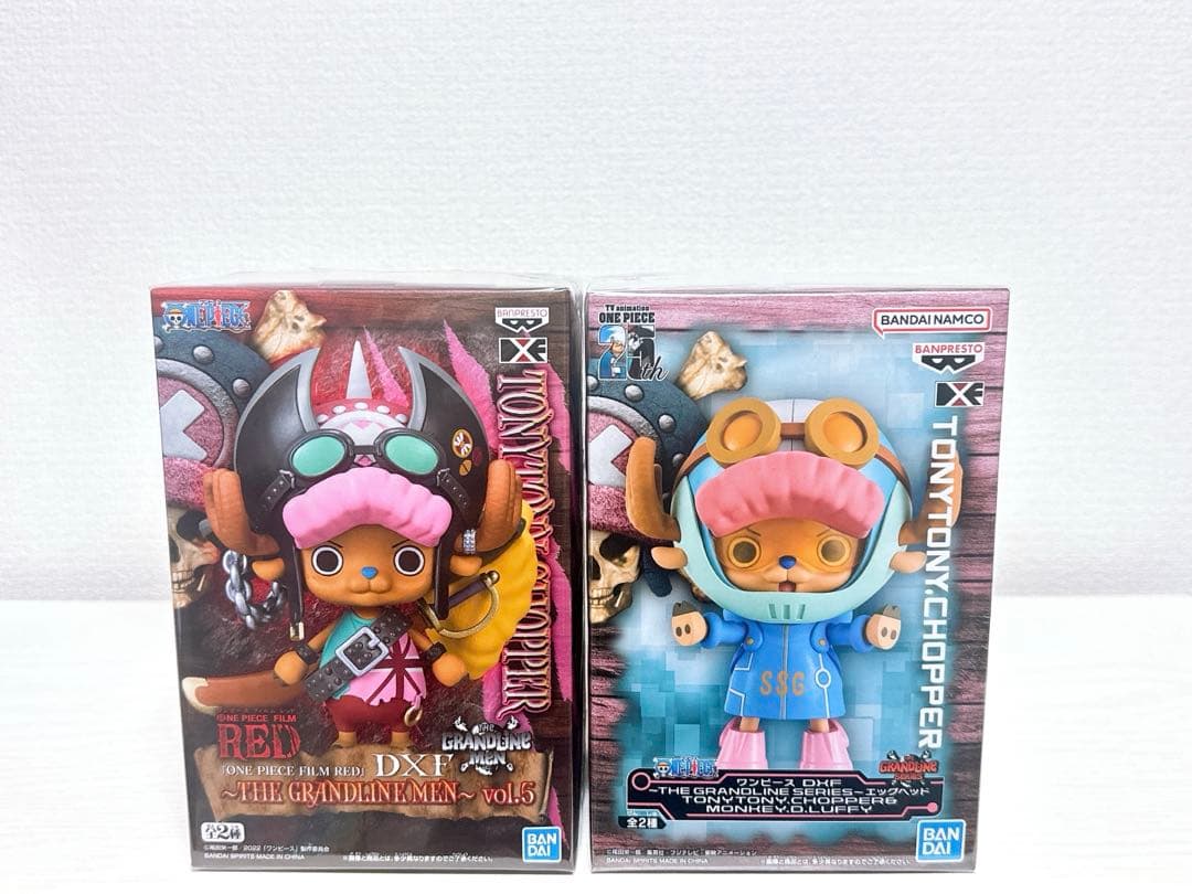 ワンピース 一番くじ B賞 D賞 プライズ フィギュア 下位賞 チョッパー 6点