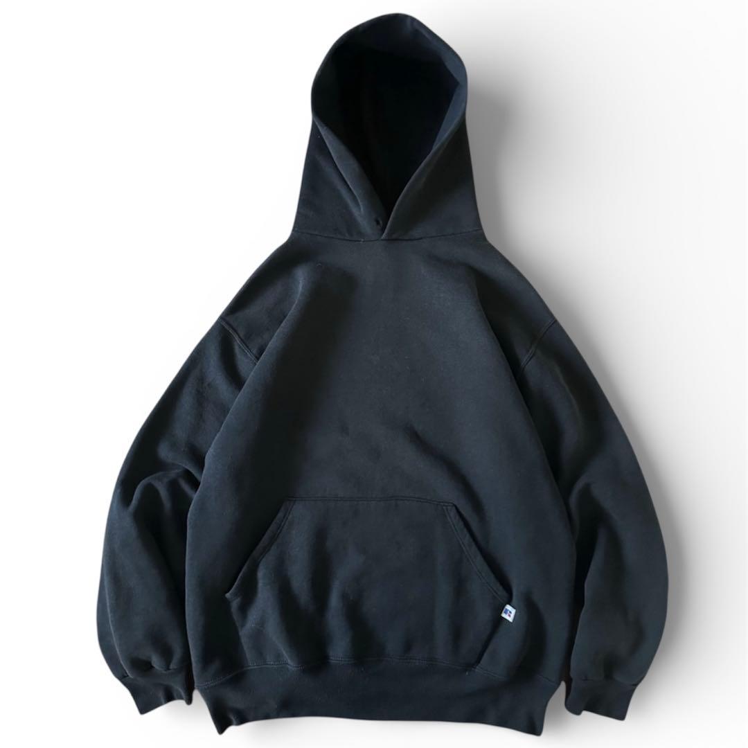 レア)90s Russell hoodie made in USA パーカー