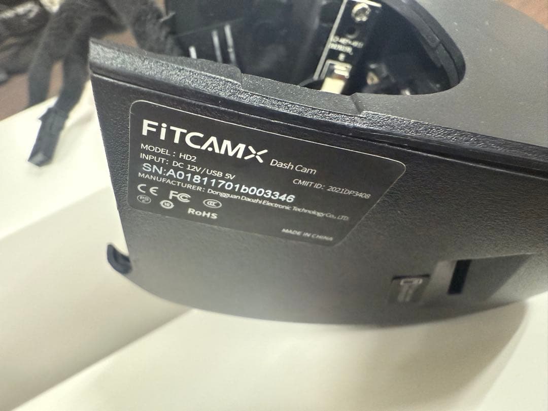 【FITCAMXドラレコ】 HD2 アウディ専用 64GBメモリ付き