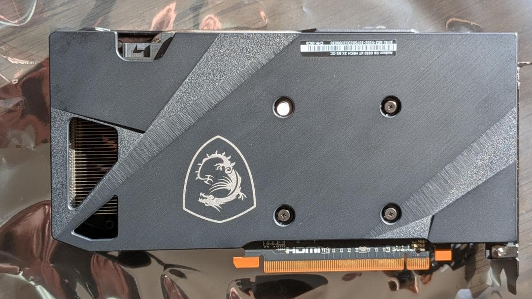 グラフィックボード・グラボ・ビデオカード Radeon RX 6650 XT MECH 2X 8G OC