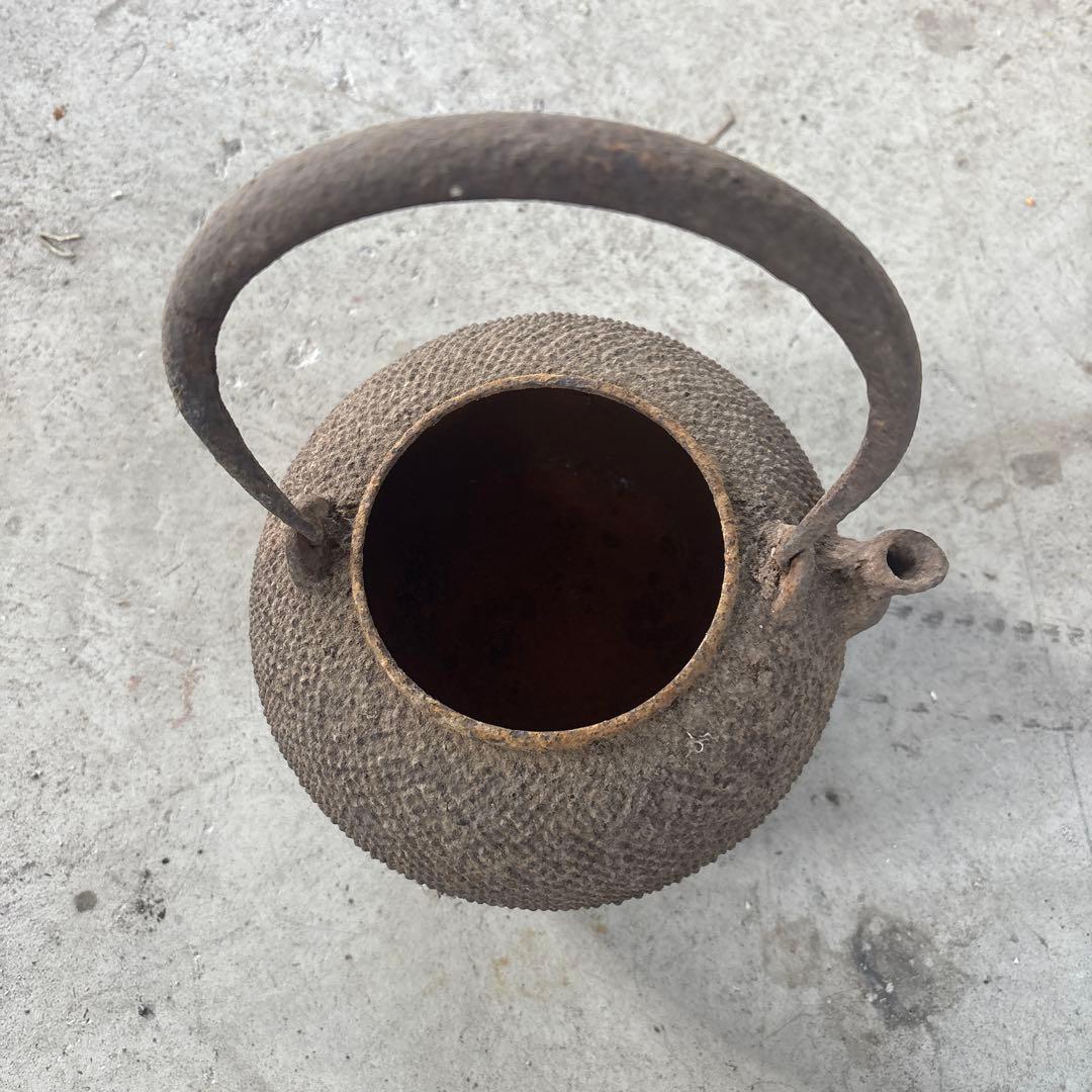 龍文堂　鉄製 鉄瓶