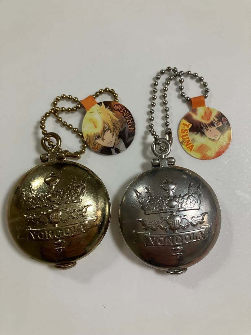 家庭教師ヒットマンREBORN! 懐中時計風 チャーム　フルセット