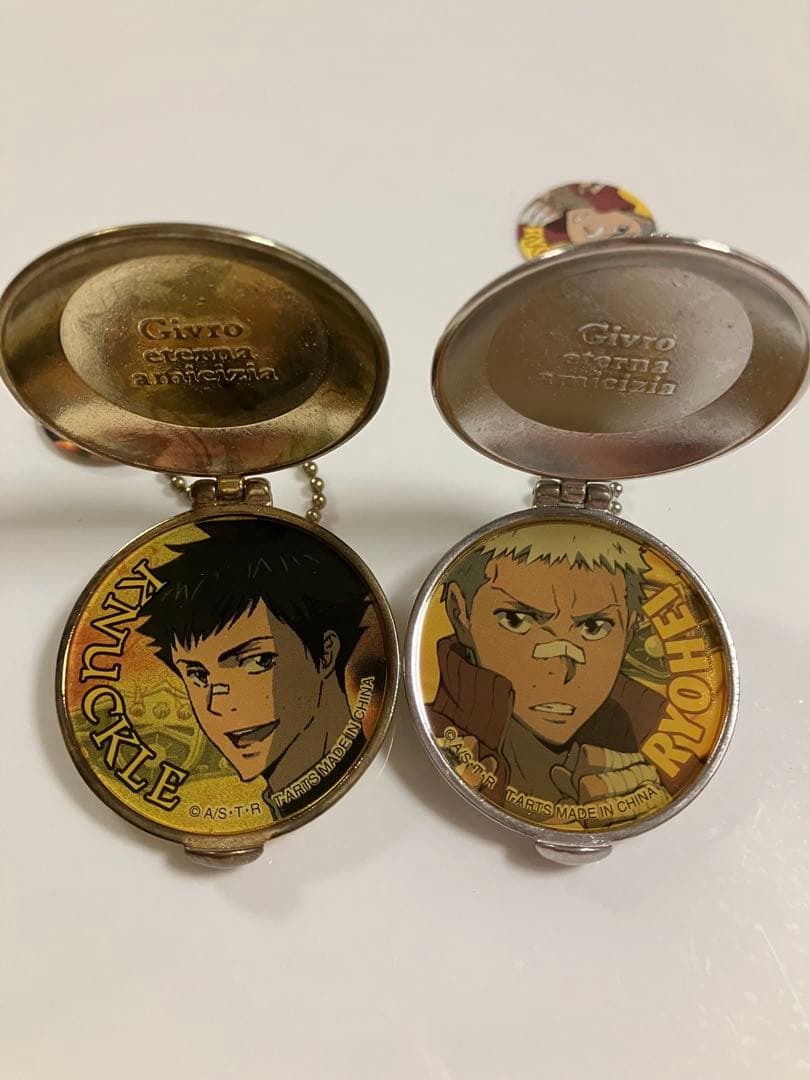 家庭教師ヒットマンREBORN! 懐中時計風 チャーム　フルセット