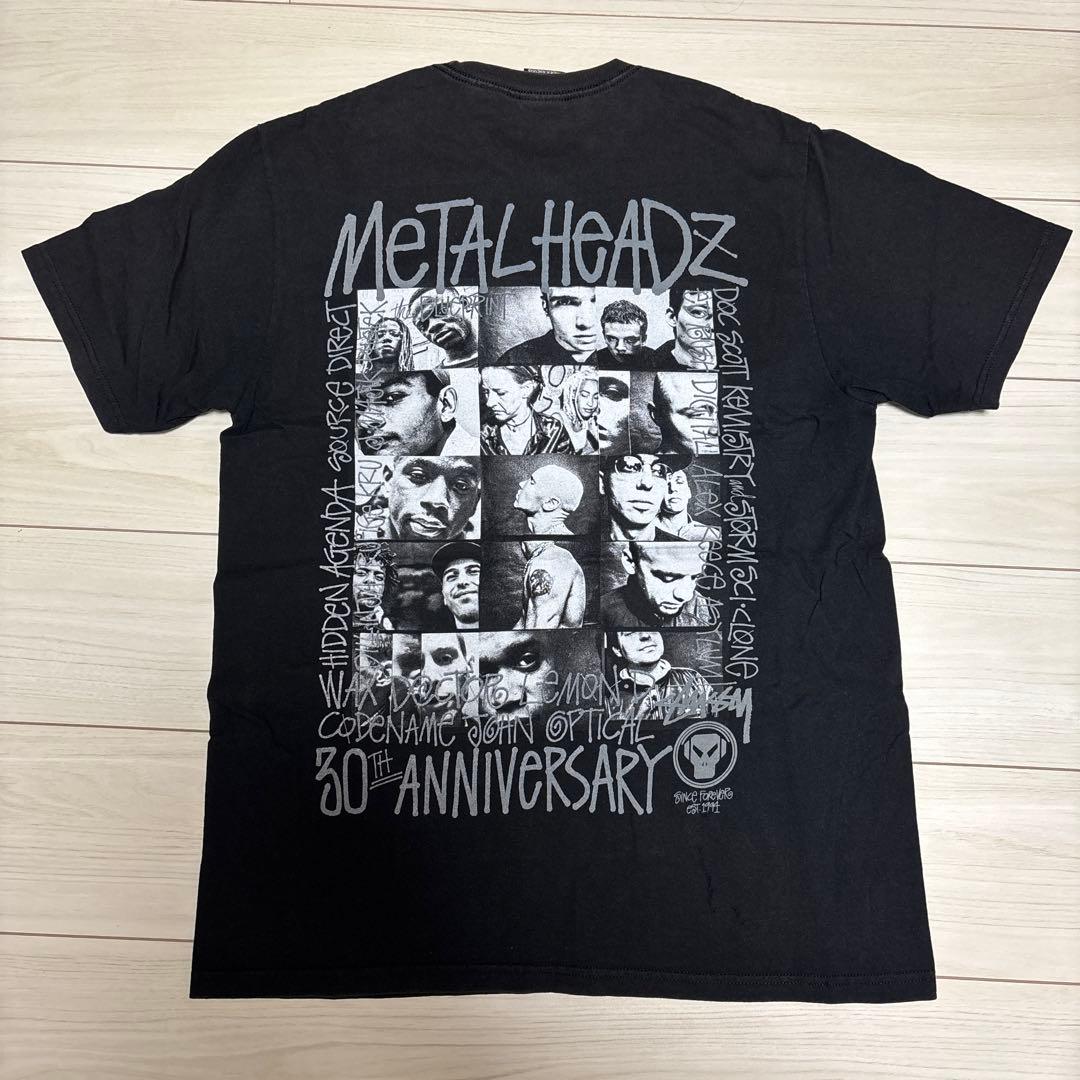 早い者勝ち！stussy Tシャツ メタルヘッズ30th