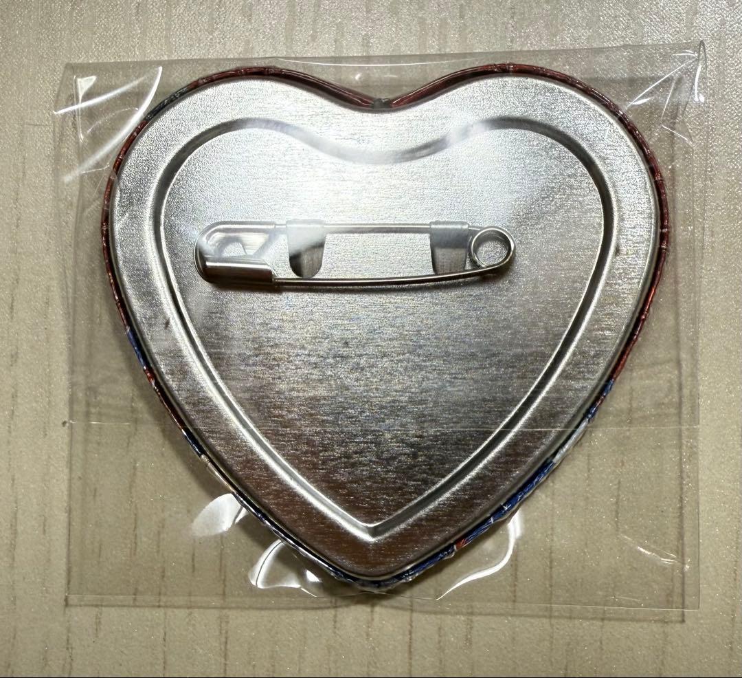 テニスの王子様　テニプリ　越前リョーマ　ハート缶バッジ