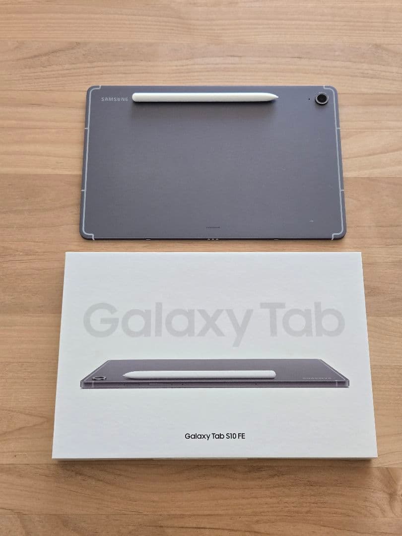 SAMSUNG Galaxy Tab S10 FE グレー美品 ケースおまけ