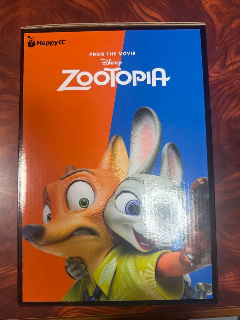 ブリスター未開封　happyくじ ズートピア A賞 ニック＆ジュディ フィギュア