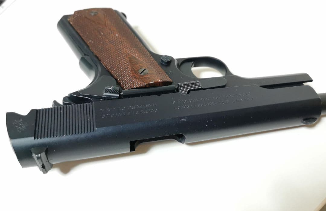 WA コルト M1911 U.S.ARMY ロイヤルブルー HW ガバメント