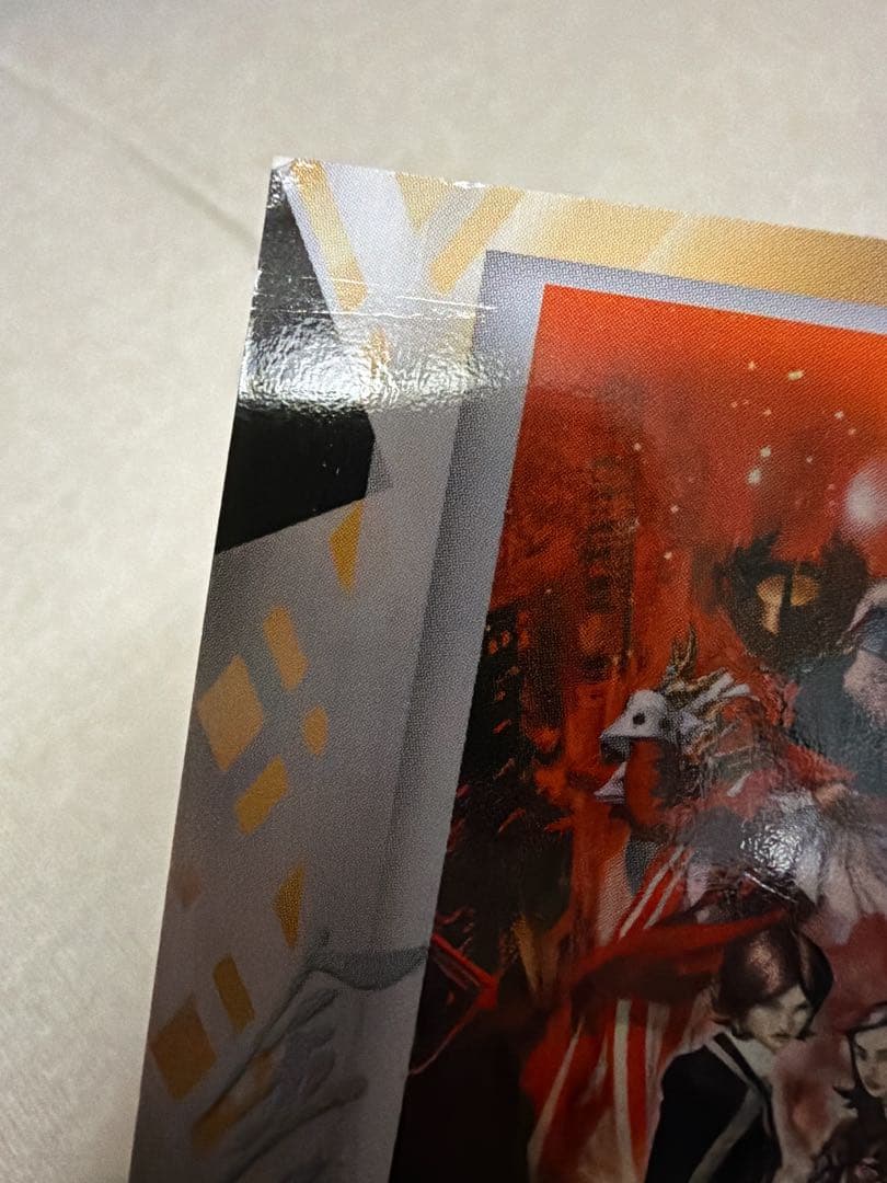 金子一馬箔押しサインカード/真・女神転生エンサイクロペディア