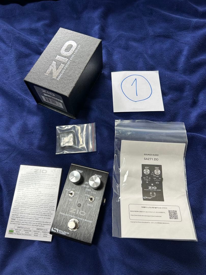① Source Audio SA271 ZIO 美品　バッファー　ブースター
