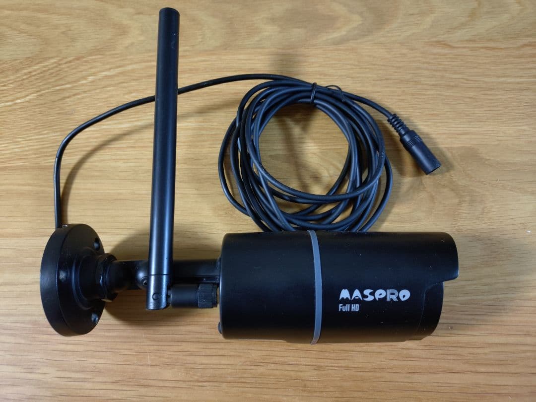 マスプロ　WHC7M3 モニター＆ワイヤレスHDカメラ2台＋アンテナ延長ケーブル