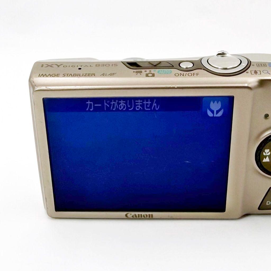 キヤノン IXY DIGITAL 830 IS シルバー コンデジ カメラ 中古