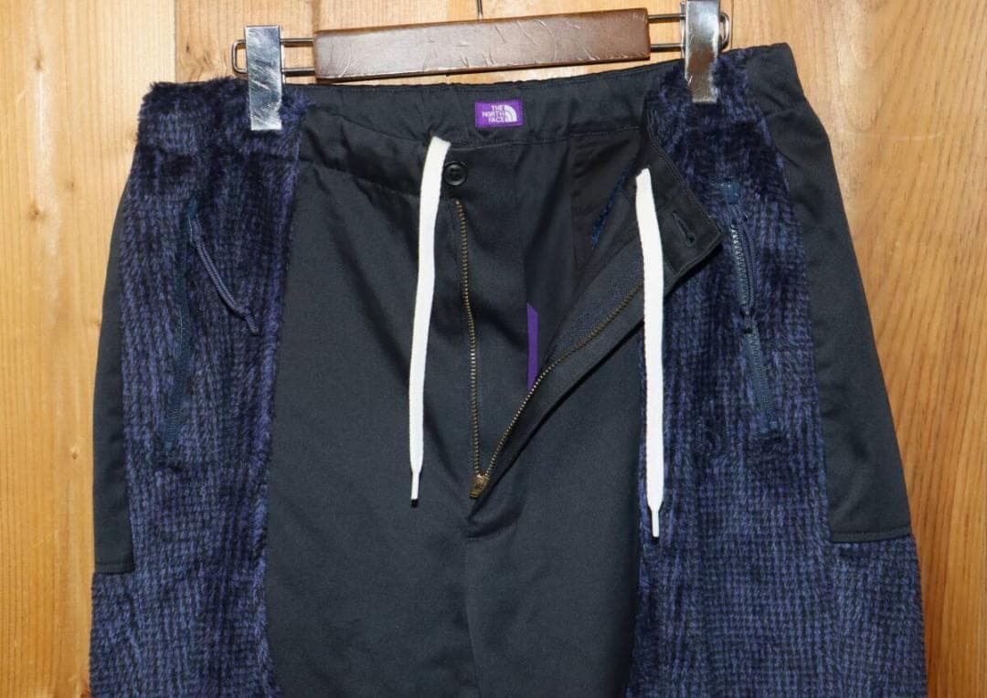 新品 ノースフェイス パープルレーベル フリース フィールドパンツ (M) Ⓗ