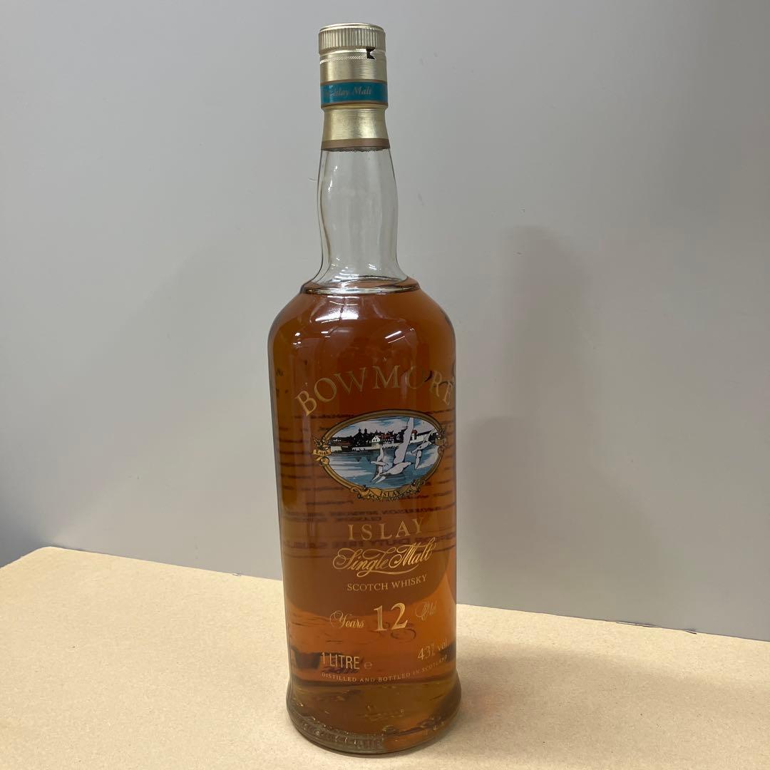 ボウモア　BOWMORE 12年 シングルモルトウイスキー 1L ケース付き