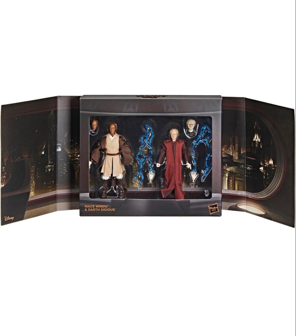 ブラックシリーズ　メイス・ウィンドゥ &パルパティーン　2PAC