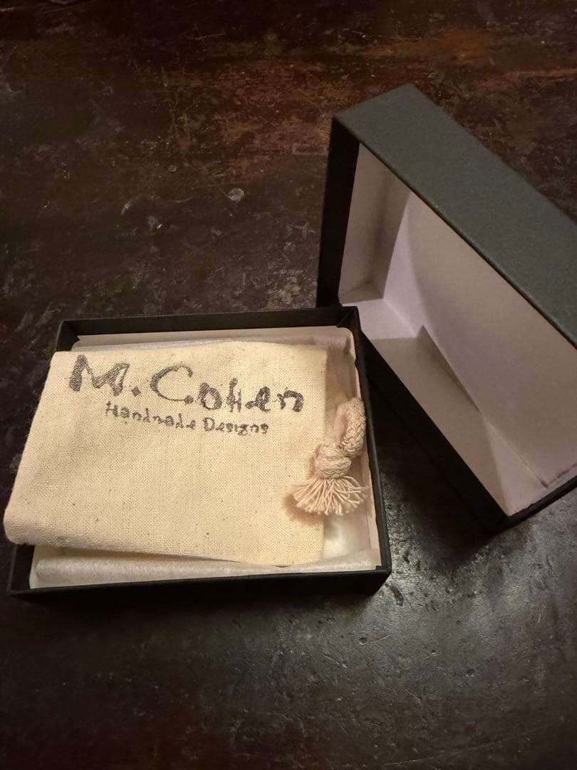 m.cohen エムコーエン　ビーズネックレス　ジョニーデップ 着用