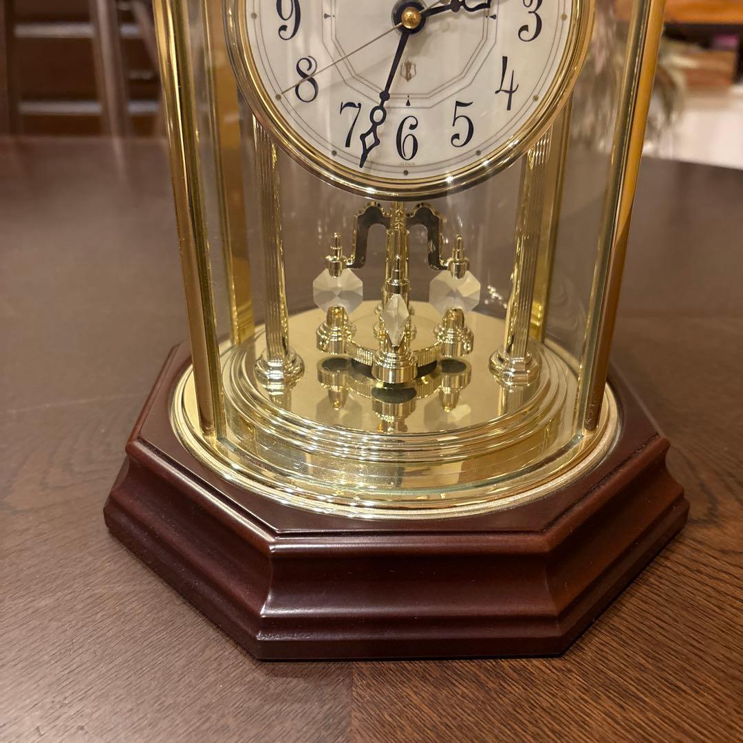 SEIKO EMBLEM 置時計 （希少な八角形）