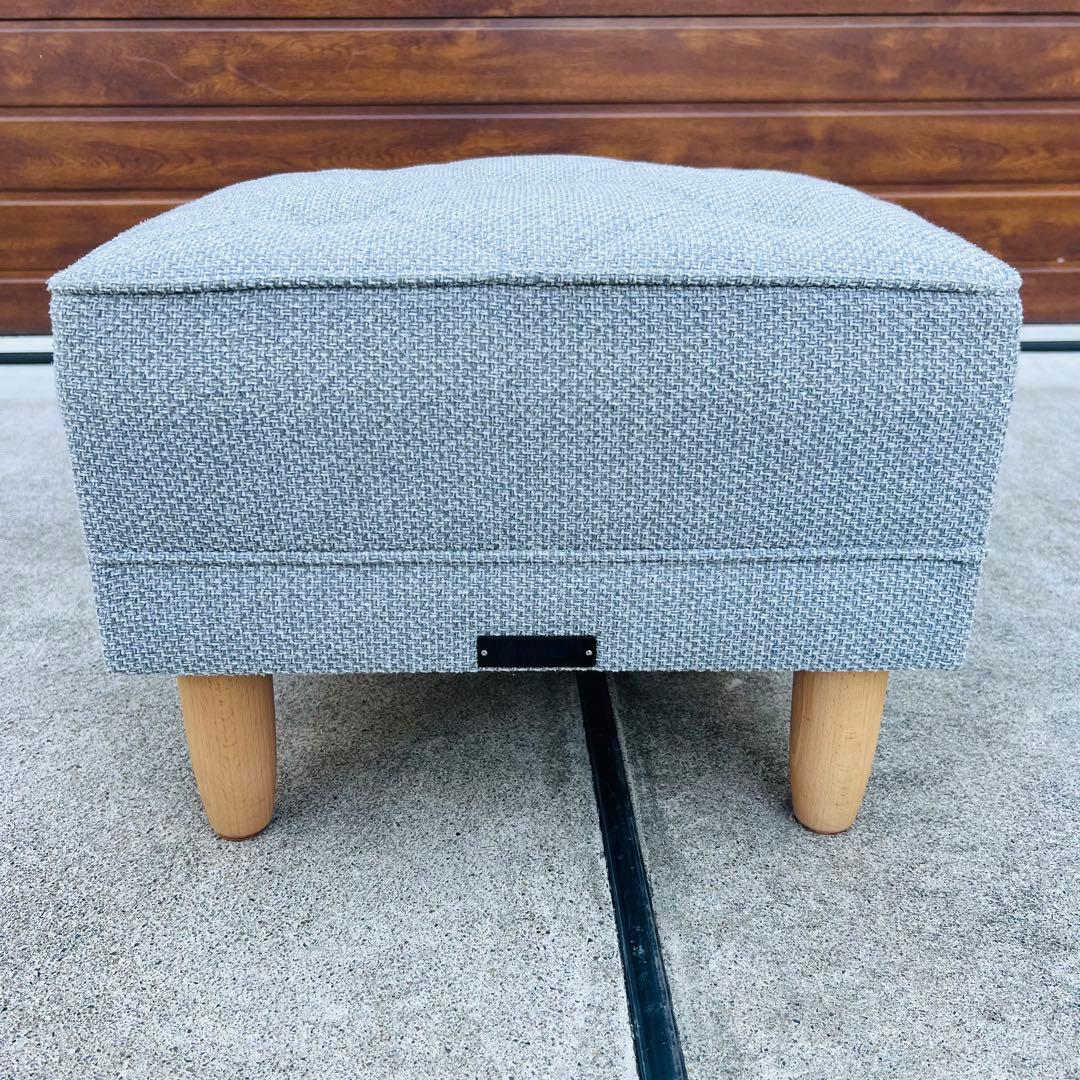 カリモク60ロビーチェア オットマン ベスパグレー