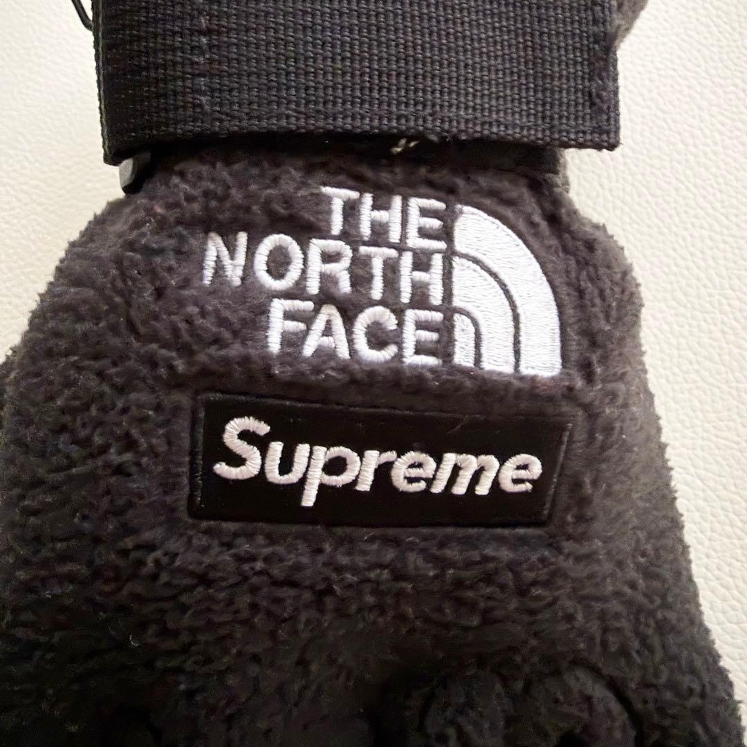 【ザノースフェイス × シュプリーム 】GORE-TEX グローブ ブラック M