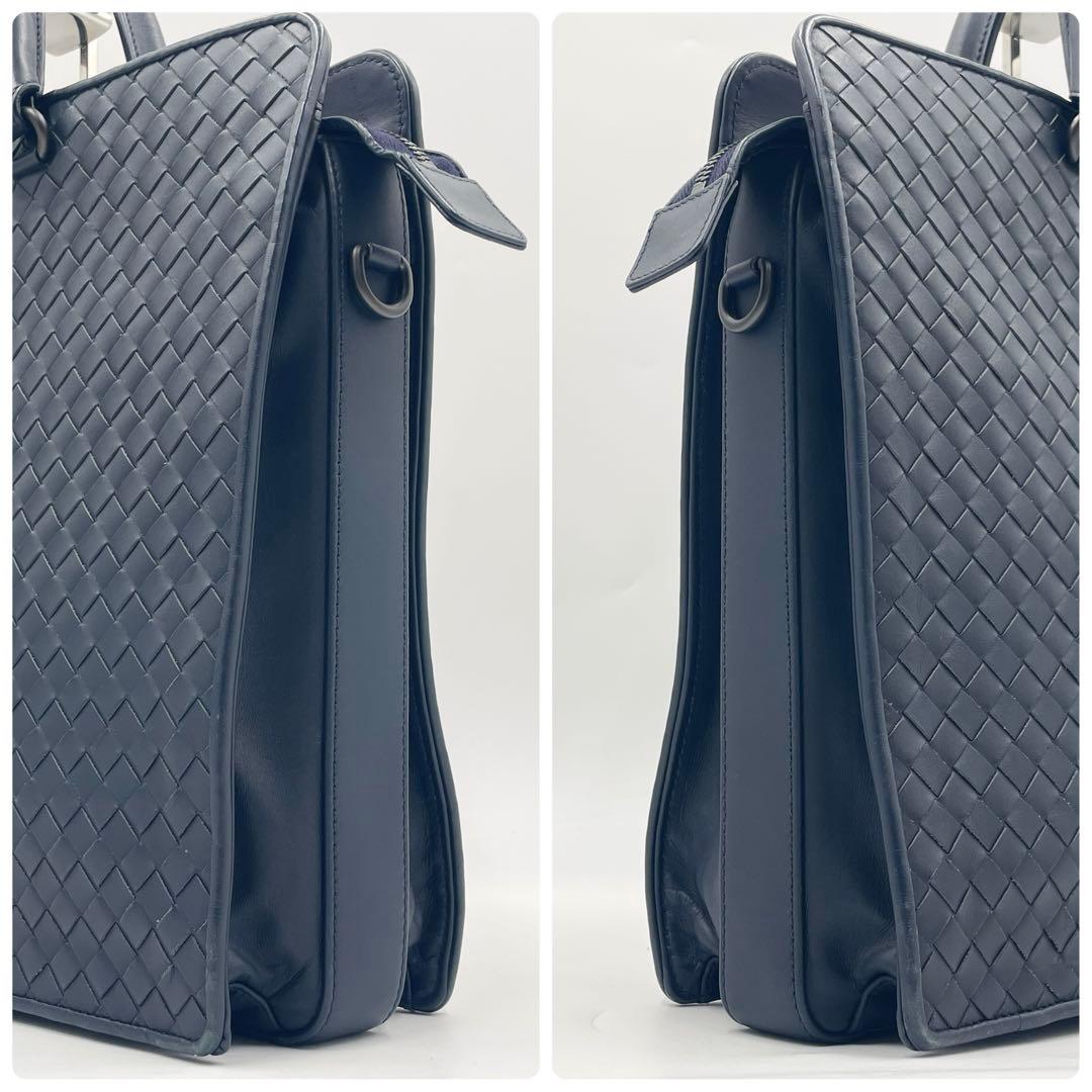 【極美品】ボッテガ イントレチャート 2way ブリーフケース ビジネスA4可