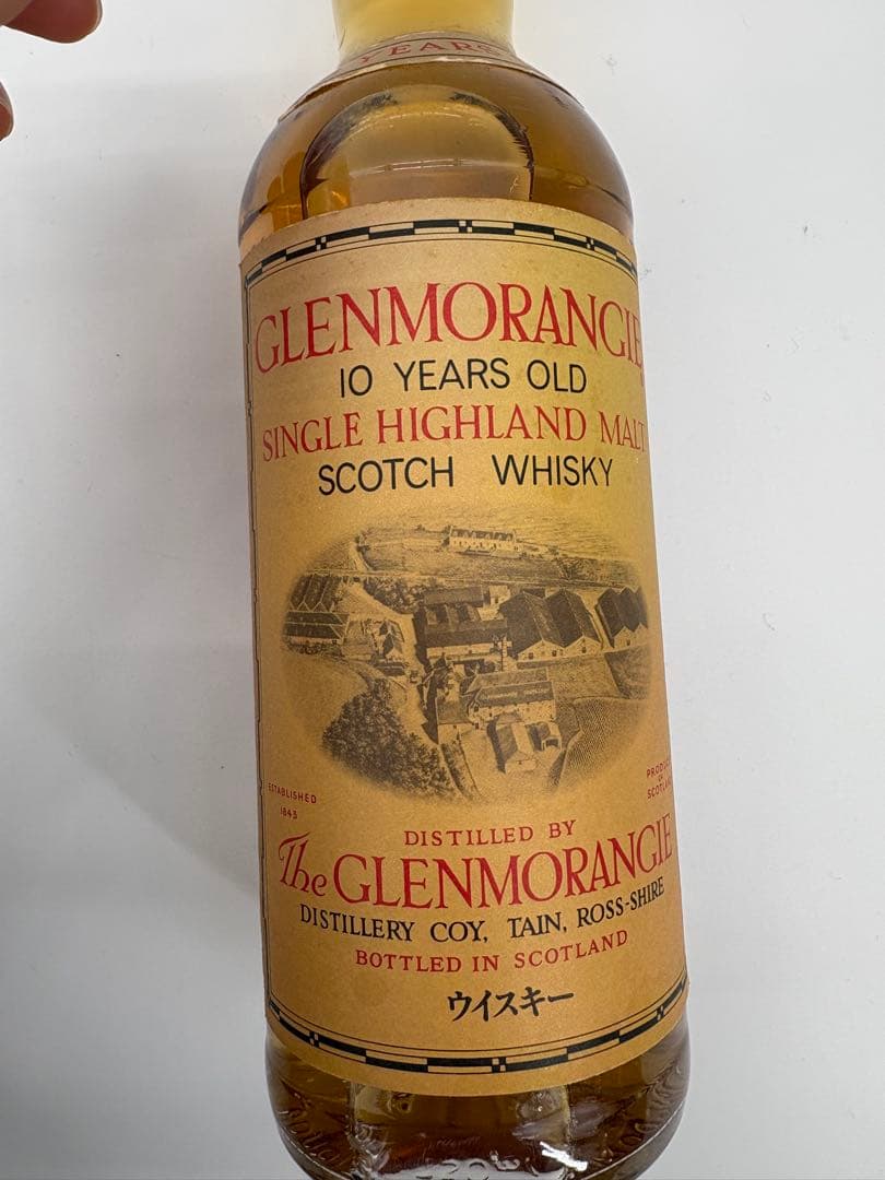 未開栓 グレンモーレンジ10年 750ml スコッチウイスキー