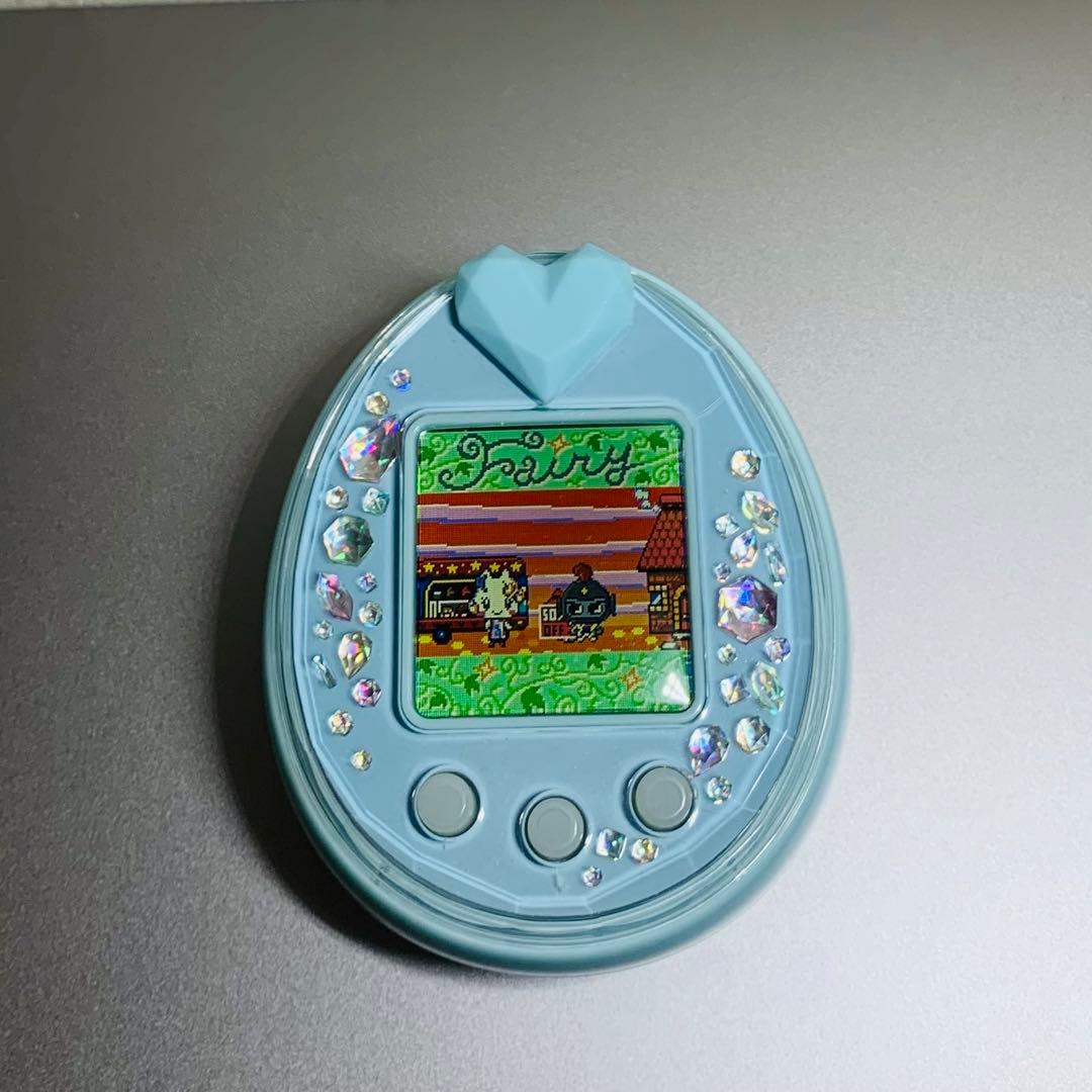 希少　レア　たまごっち　p's ピース　ブルー