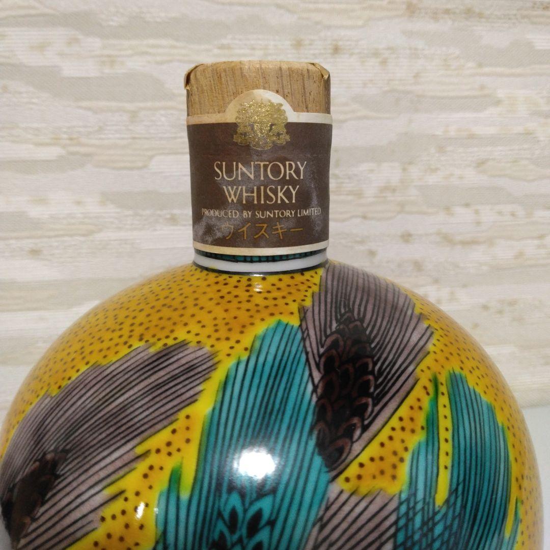 サントリーウイスキー　吉田屋風麦文・九谷焼　スペシャルボトルコレクション