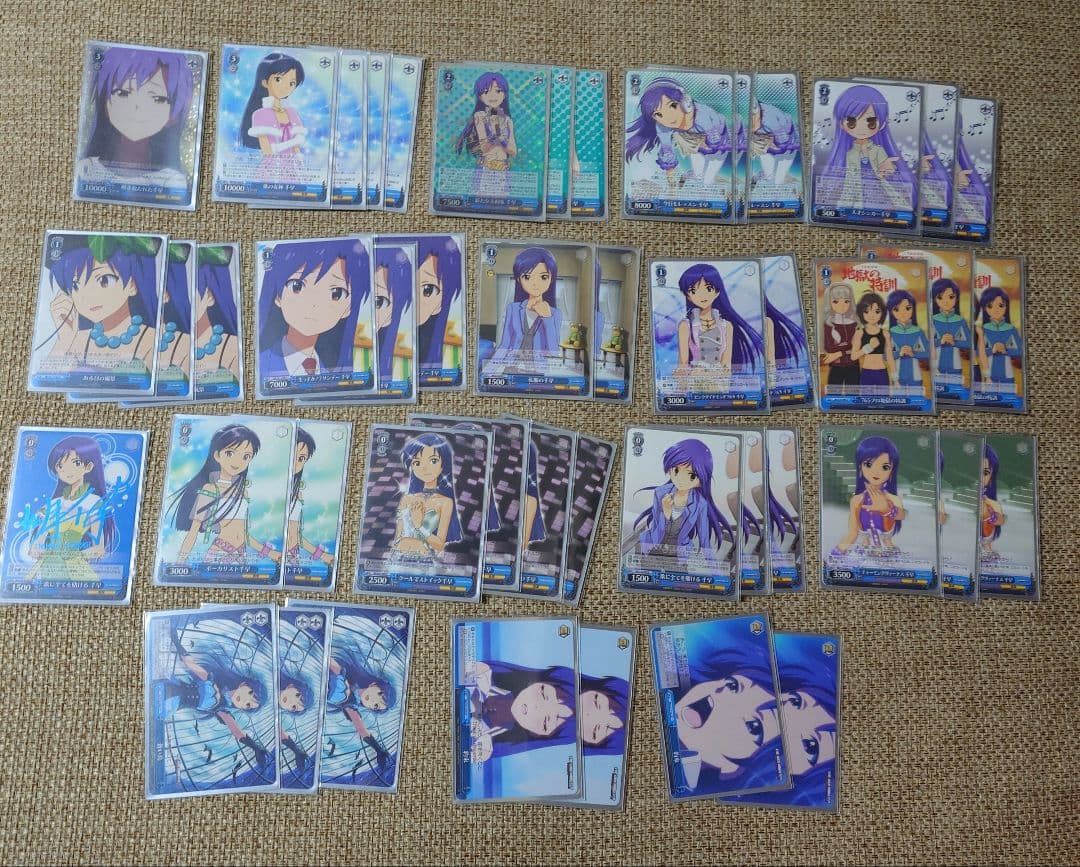 ヴァイスシュヴァルツ　如月千早　デッキ　デッキケース　プレイマットまとめ売り