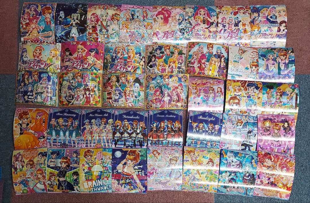 アイカツ　ブロマイド　カード　セット