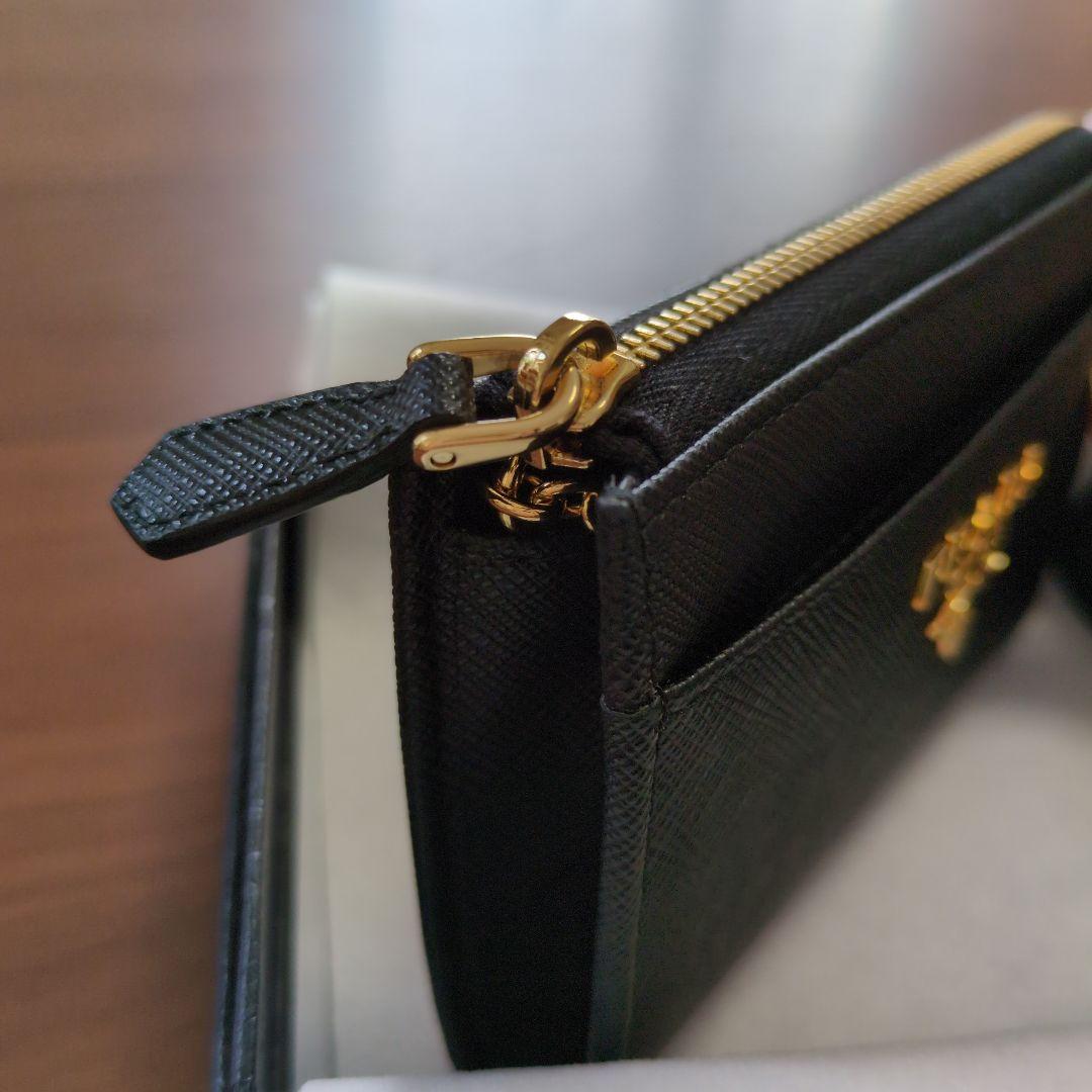 「PRADA」 ケース　キーケース　ブラック