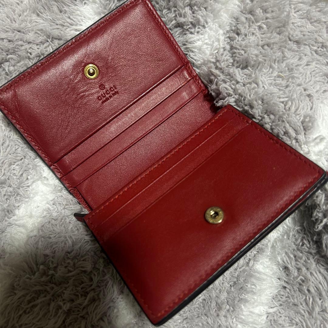 Gucci 二つ折り財布 さくらんぼ
