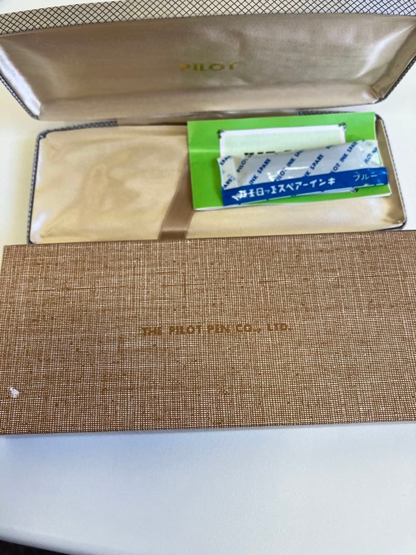 PILOT ペン先18-K万年筆 スターリングシルバー　JAT刻印　特注