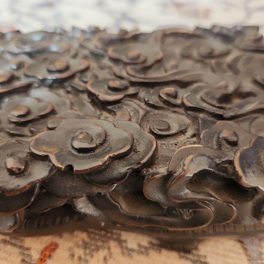 中国8匹の子持ち獅子置物