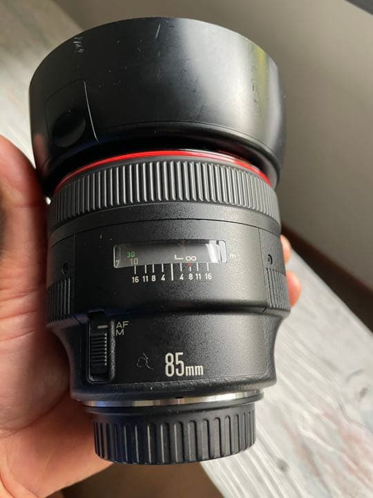canonEF85mmF1.2L usm 希少美品