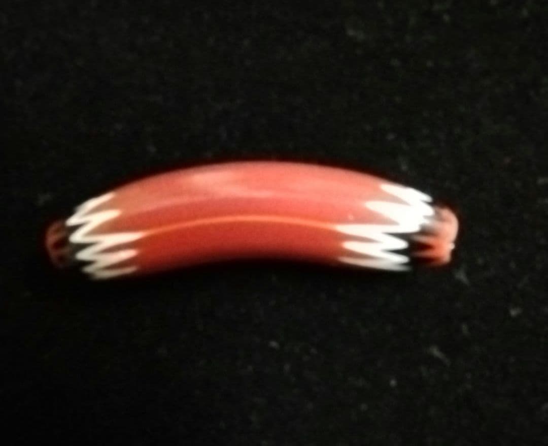 357ビーズ　専用です！　シェブロン　レッド　ルイジ・カッテランのエルボー型！