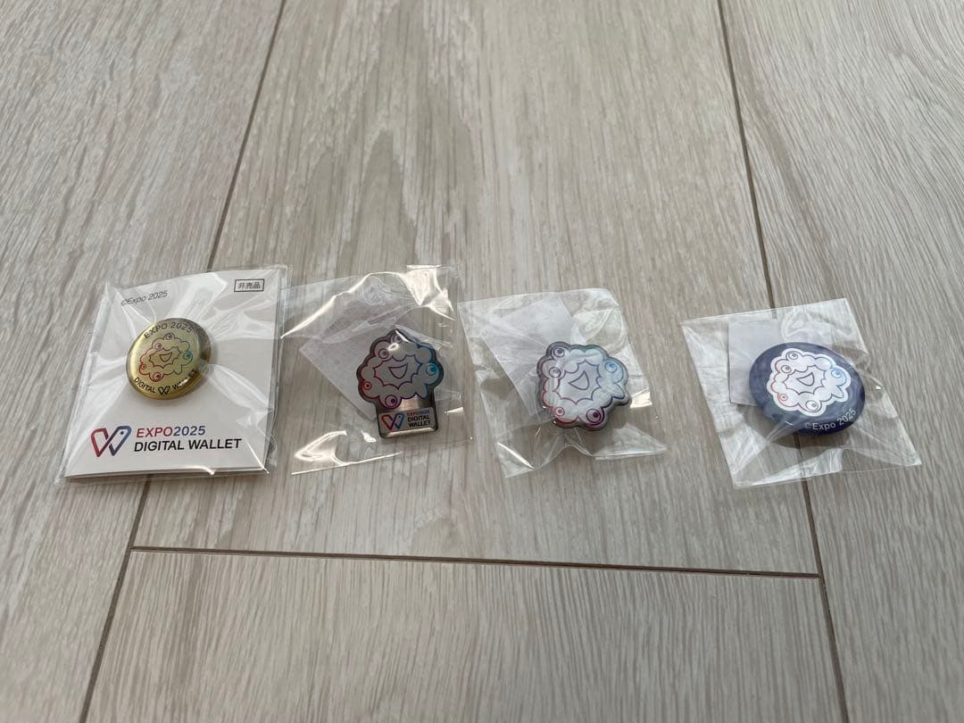 【非売品・万博EXPO2025】ミャクミャクチャレンジ　ピンバッチ　ミャクミャク