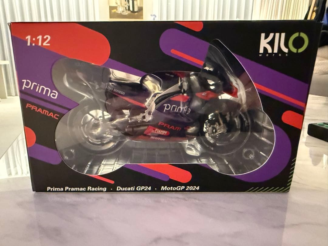 KILO 1/12 プラマック・レーシング ドゥカティ 2024 MotoGP