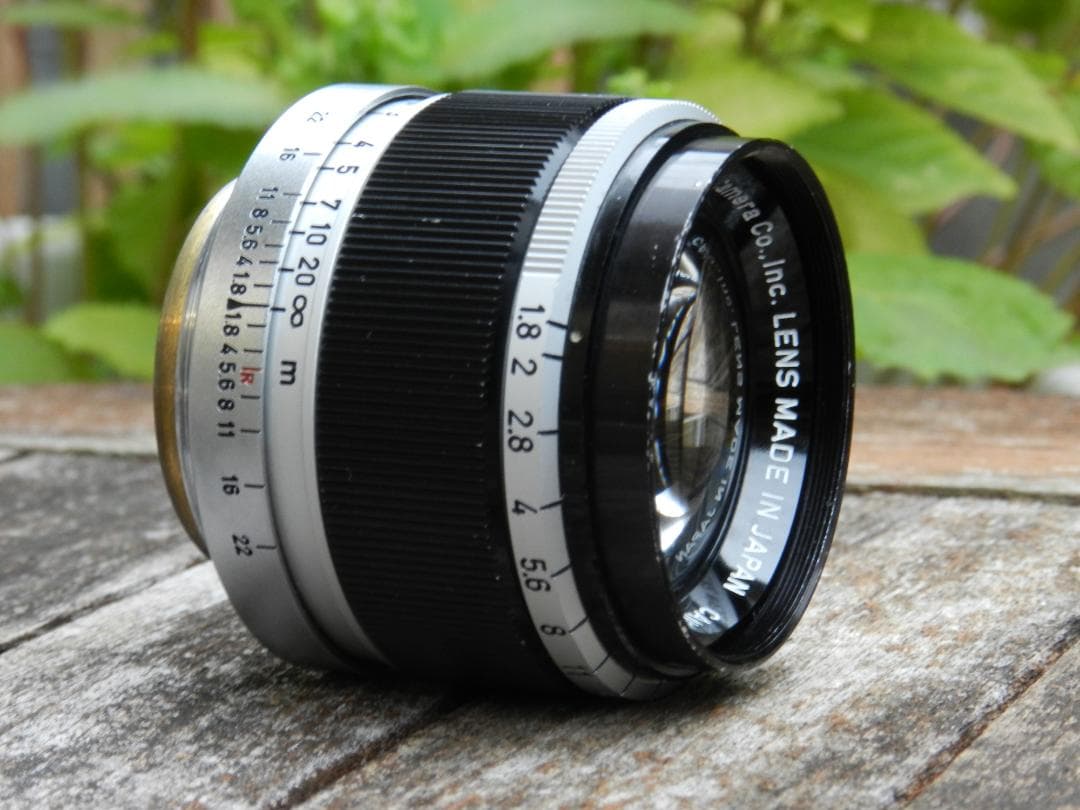 美品 CANON llS バルナックライカ LENS 50 1.8 即撮影可
