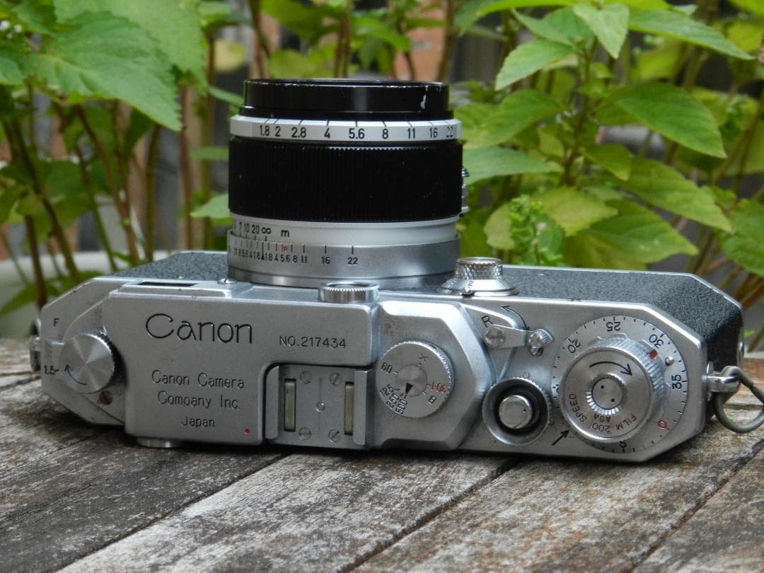 美品 CANON llS バルナックライカ LENS 50 1.8 即撮影可