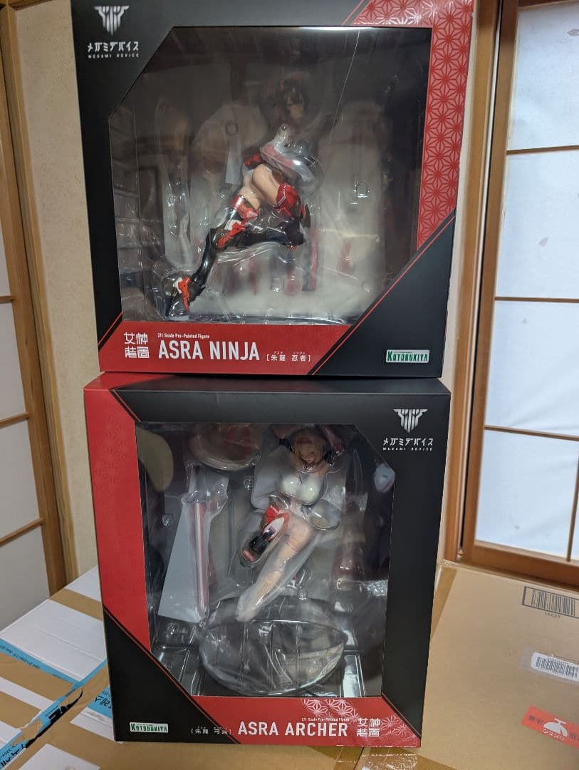 メガミデバイス 朱羅 弓兵フィギュアメガミデバイス 朱羅 忍者フィギュア