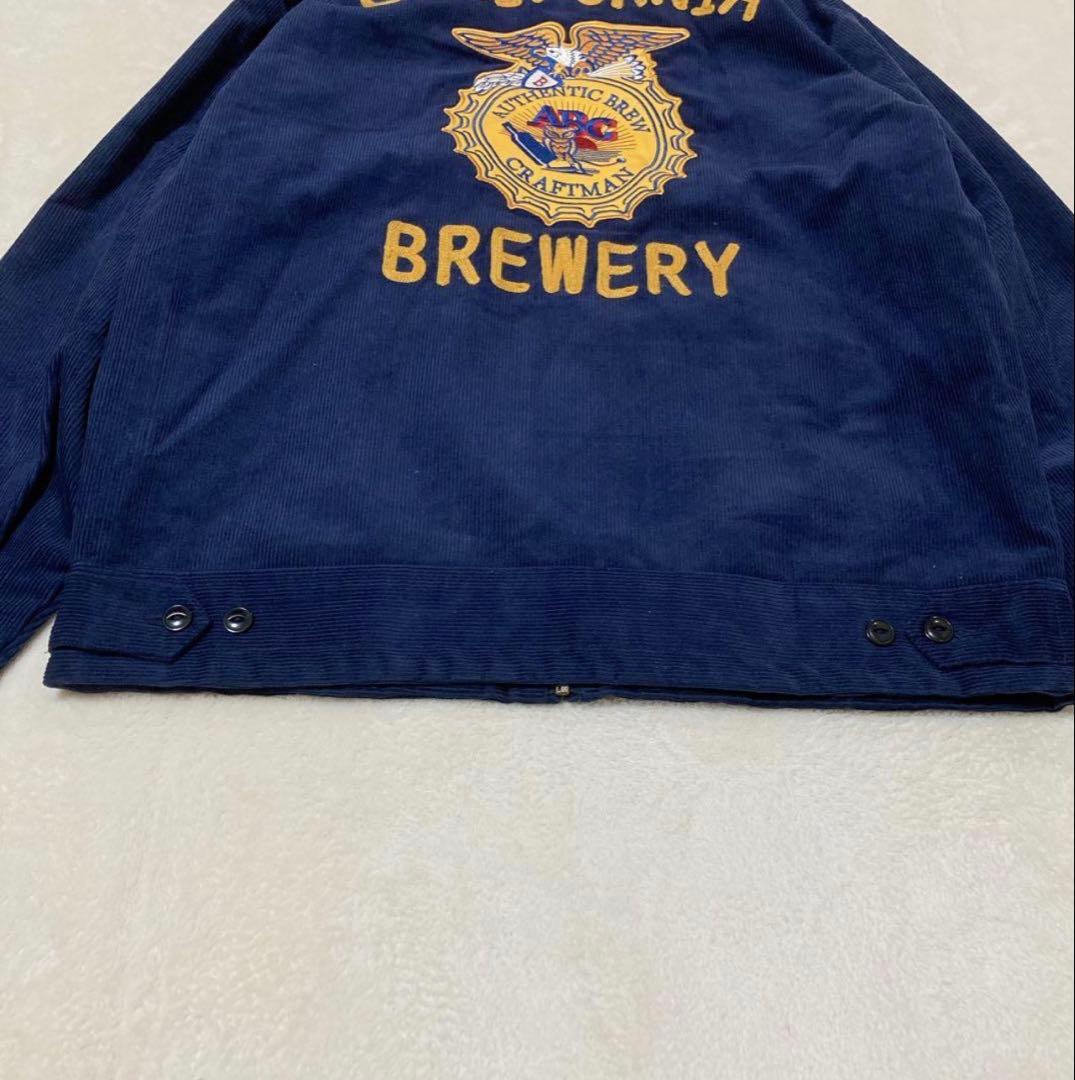 モ*チ様 ALCARZA アルカルザ FFAジャケット コーデュロイ 刺繍 紺色