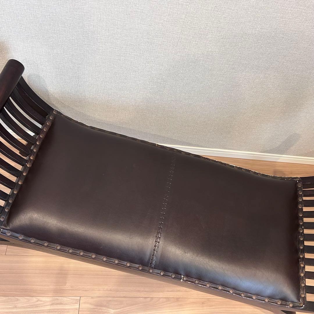 【しゃもじファミリー】アジアン家具　カルティニベンチ　チェア