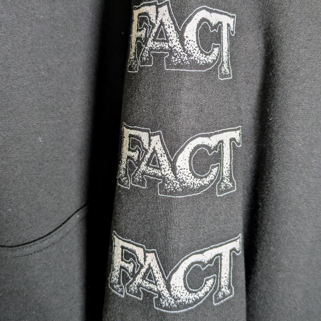 FACT ファクト F LOGO HOODIE フーディー パーカー XXL
