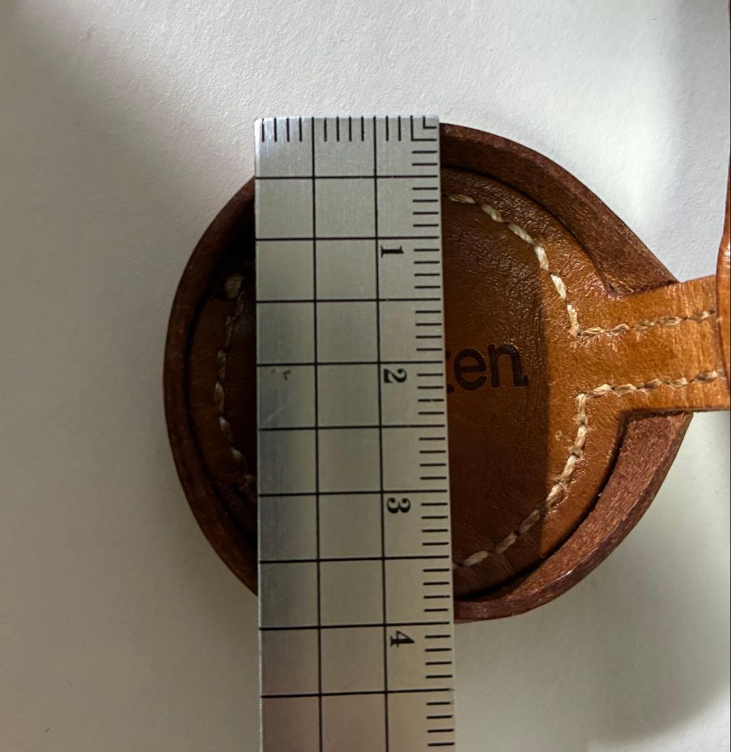 希少品　未使用　genten 時計 レザーベルト　ユニセックス　蓋付き