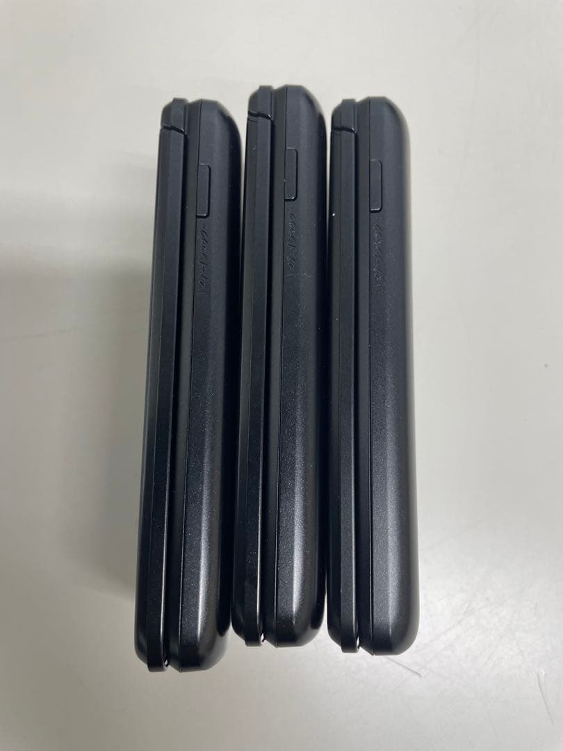 SoftBank 京セラ DIGNO A202KC 黒 ガラケー 携帯電話 ３台
