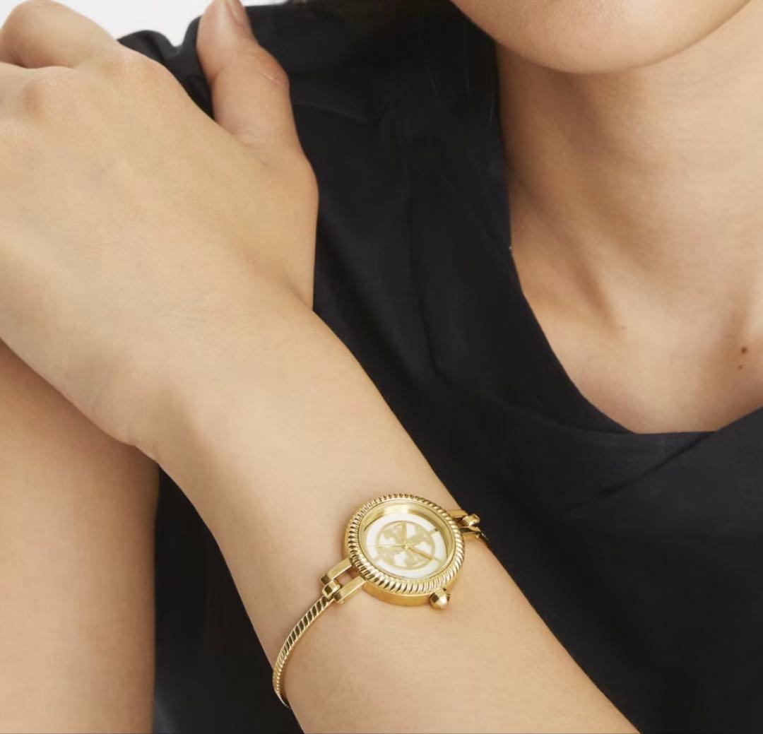 TORY BURCH 腕時計 ゴールド 交換用フレーム付き