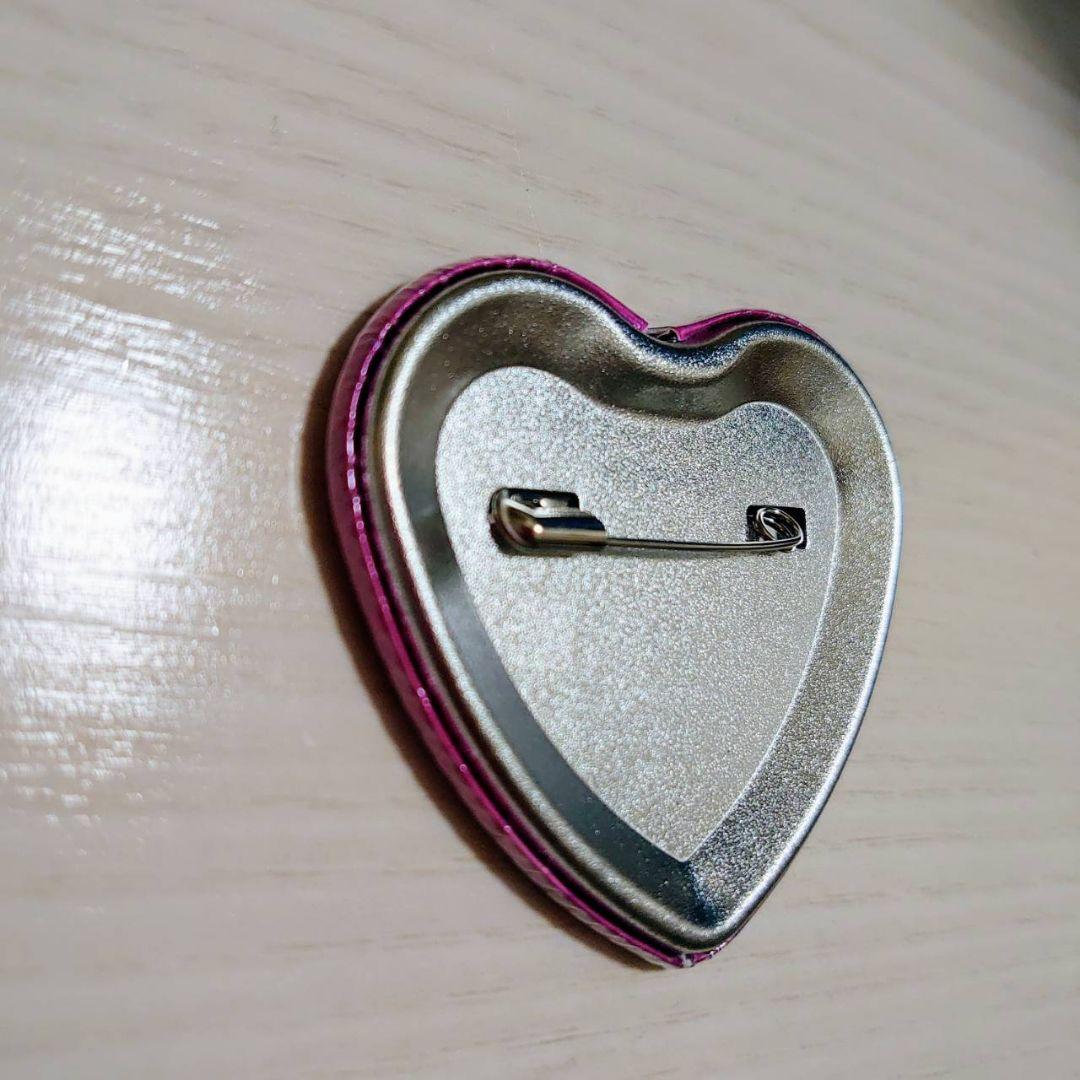 東条斬美 ダンガンロンパ ナンジャタウン 8周年 テレ顔 ハート 缶バッジ