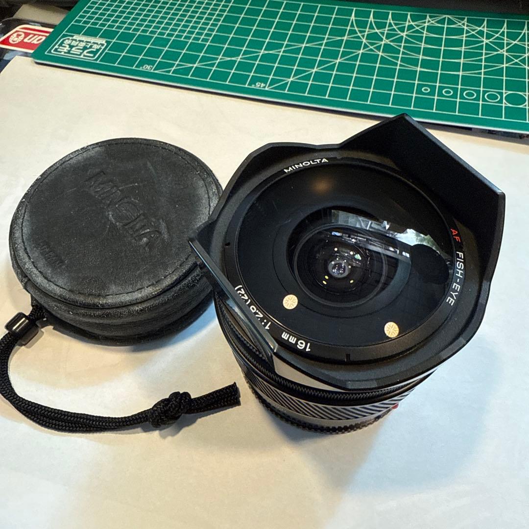 フィルムカメラ MINOLTA AF FISH-EYE 16mm f/2.8