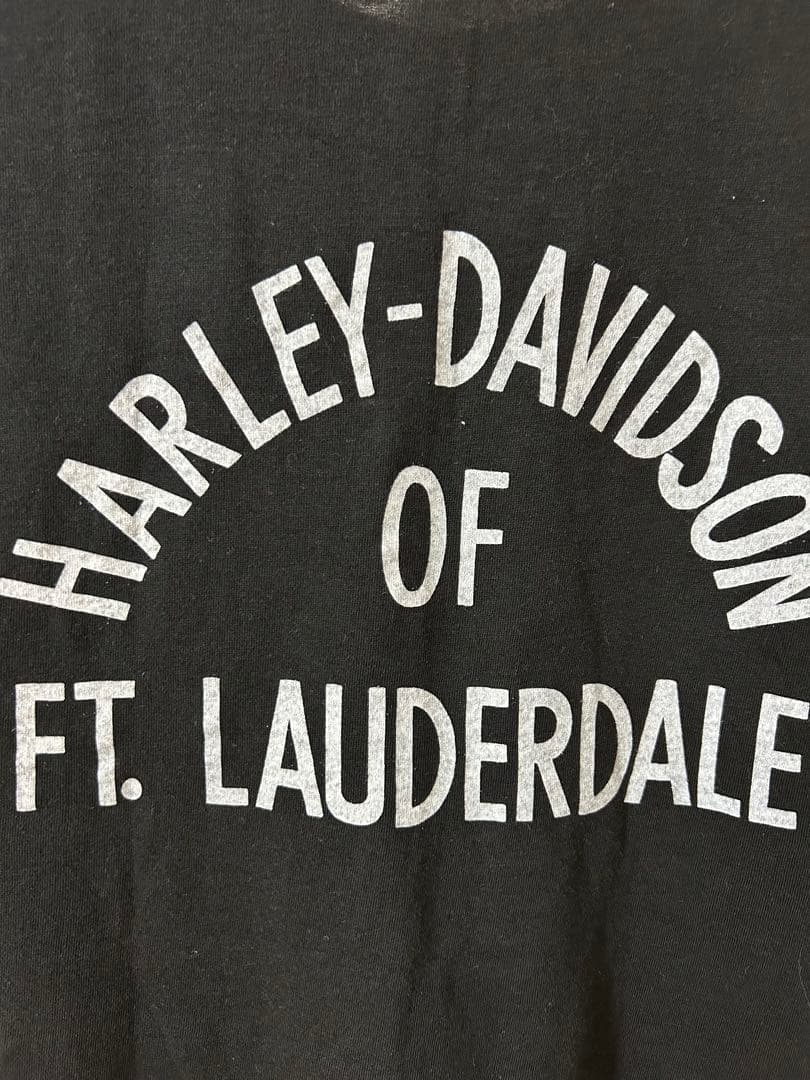 ハーレーダビッドソン　tシャツ screen stars 80s スカル