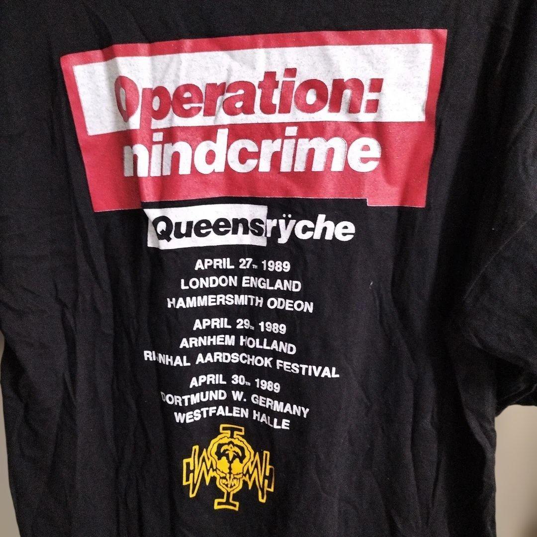 Queensrÿche グラフィックTシャツ 黒L